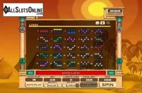 Lines. Queen of Kings from RTG