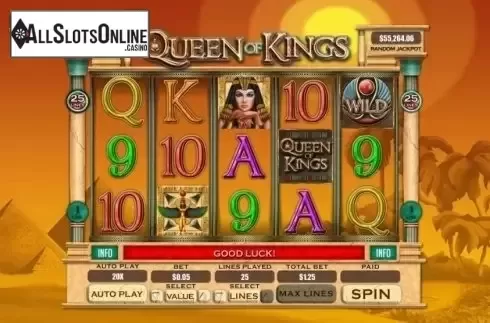 Reel Screen. Queen of Kings from RTG