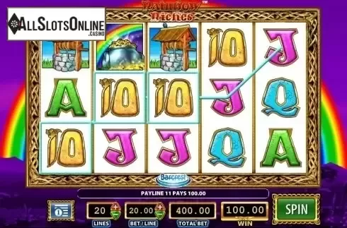 Screen 2. Rainbow Riches Original from Barcrest