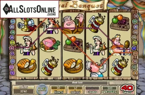 Win Screen2. Royal Banquet from Saucify