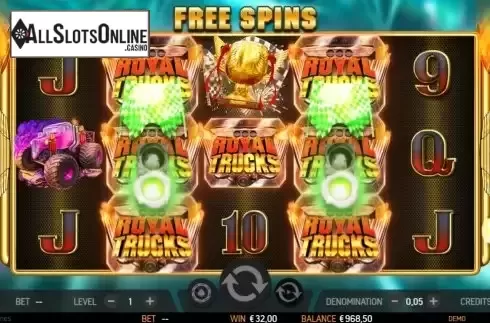 Free Spins screen 2