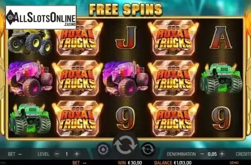 Free Spins screen 3