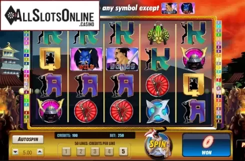 Screen5. Shogun Showdown from Amaya