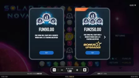 Solar Nova slot screenshot 3