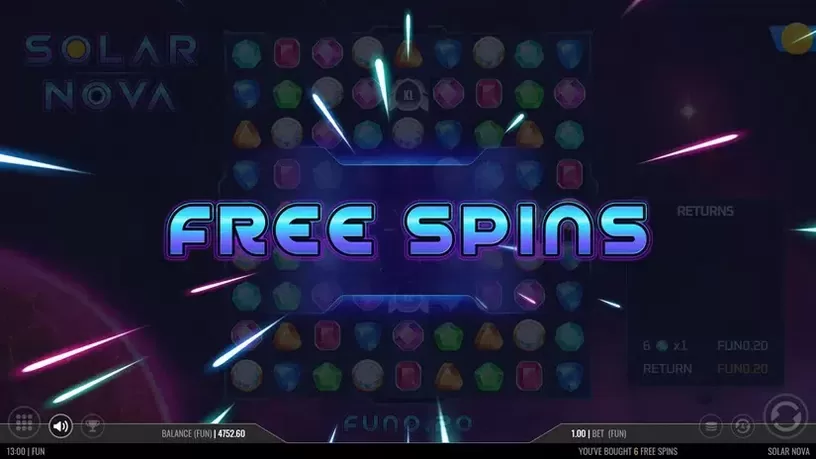 Solar Nova slot screenshot 4