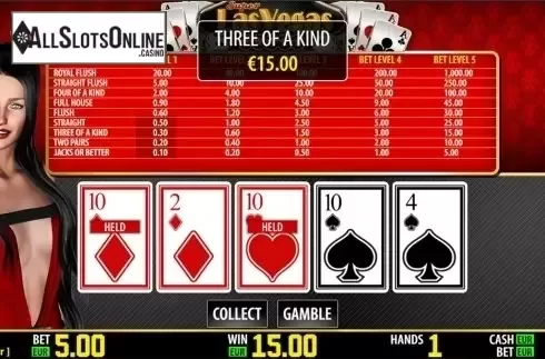 Game workflow 3. Super Las Vegas HD from World Match
