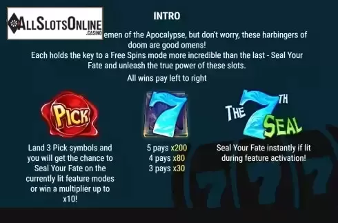 Special symbols screen