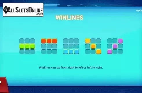 PayLines screen