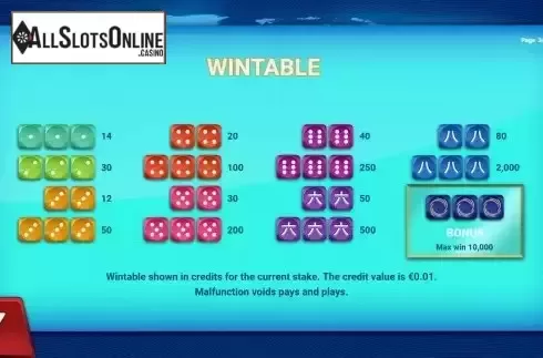 Game Rules screen 3