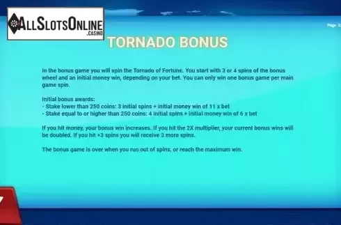 Game Rules screen 2