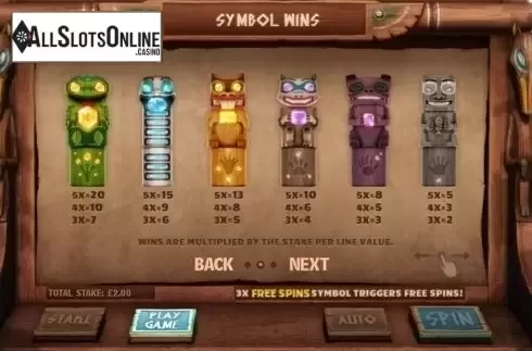 Screen3. Totem's Wild from Cayetano Gaming