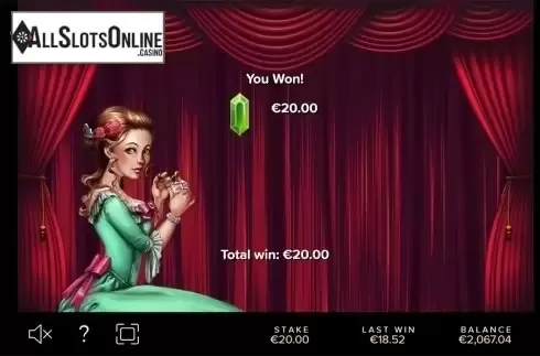 Win screen 2. Treasure Raider from Bally
