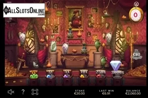 Game workflow 2. Treasure Raider from Bally