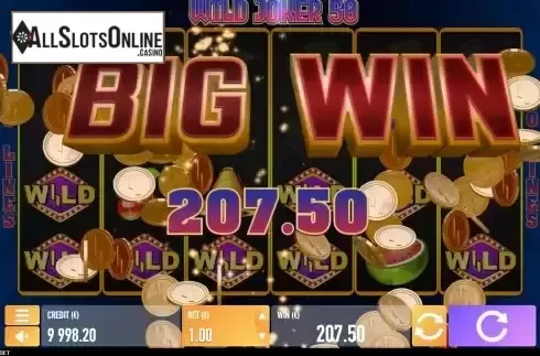 Big Win screen