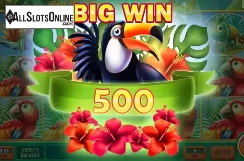 Big Win screen