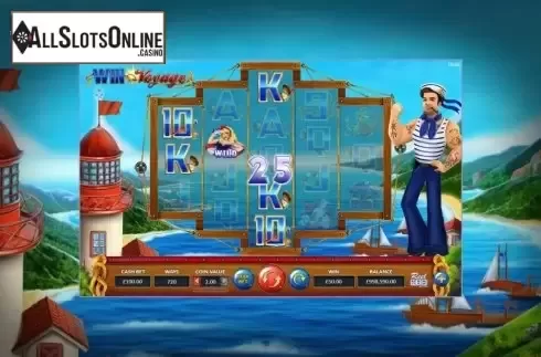 Win Screen 3. Win Voyage from ReelNRG