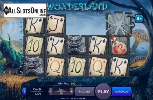 Game workflow 2. Wonder Land from X Play