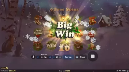 Xmas at the Cabin slot screenshot 6