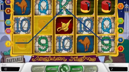 Arabian Nights slot screenshot 1