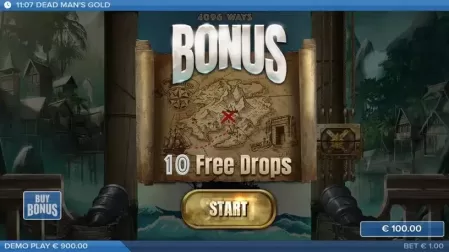 Dead Man’s Gold slot screenshot 2