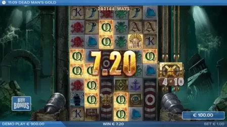 Dead Man’s Gold slot screenshot 4