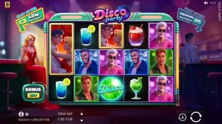 Disco Party slot screenshot 1