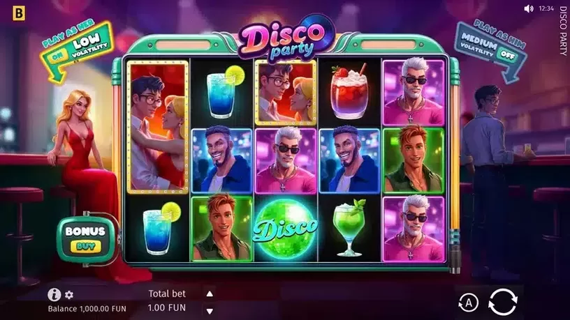 Disco Party slot screenshot 1