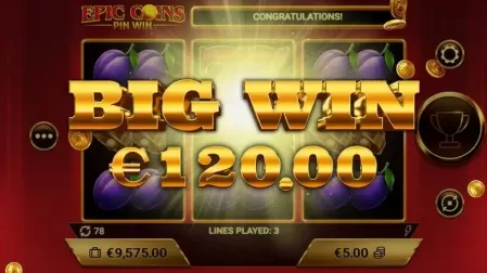 Epic Coins slot screenshot 5