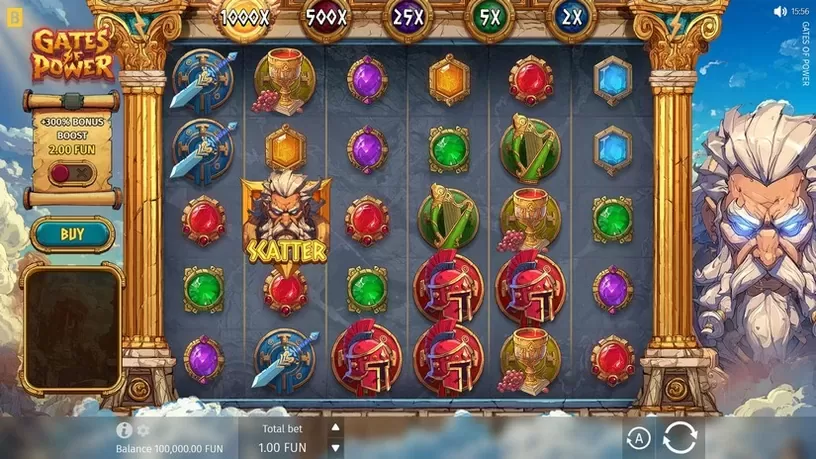 Gates of Power slot screenshot 