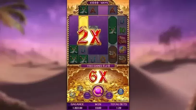 Golden Genie slot screenshot 4