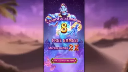 Golden Genie slot screenshot 2