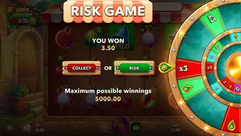 Hot Fruit x15 slot screenshot 4