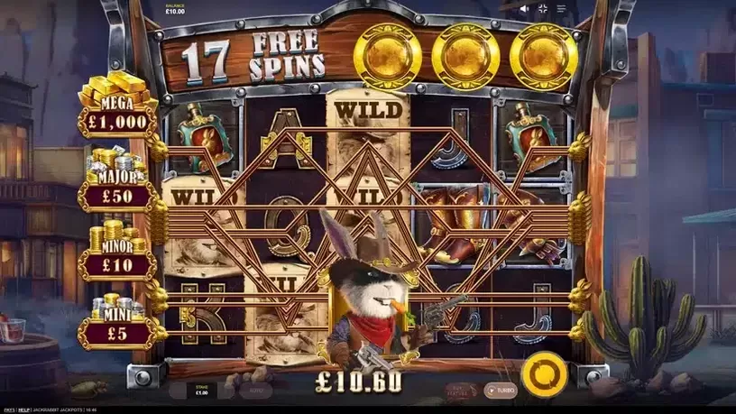 Jackrabbit Jackpots slot screenshot 5