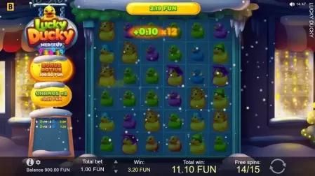 Lucky Ducky X-mas slot screenshot 5
