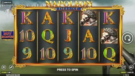 Napoleon Deluxe slot screenshot 1