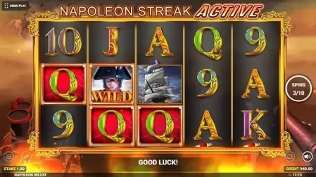 Napoleon Deluxe slot screenshot 3