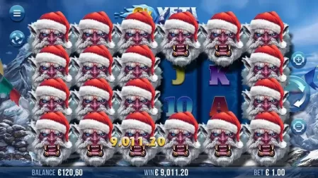 Santa 9K Yeti slot screenshot 3