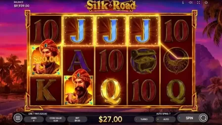 Silk Road slot screenshot 2