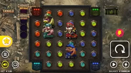 Tanked slot screenshot 1