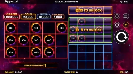 Total Eclipse Supreme slot screenshot 2