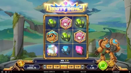 Trinity Impact slot screenshot 1