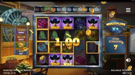 Wanted Unusual Suspects slot screenshot 6