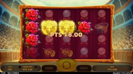 Wild Corrida slot screenshot 2