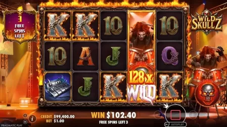 Wild Skullz slot screenshot 5
