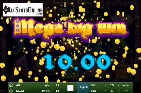 Mega Win Screen
