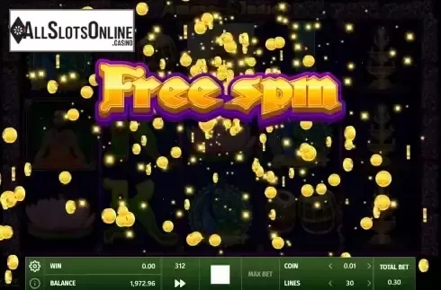 Free Spins Win Screen 2