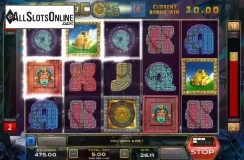 Free Spins Reels. Aztecos from Xplosive Slots Group