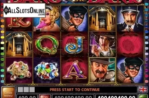 Screen2. Bang The Bank from Casino Technology