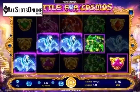 Win Screen 1. Battle For Cosmos from GameArt