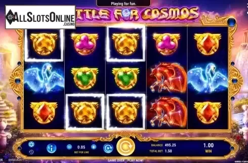 Win Screen 3. Battle For Cosmos from GameArt